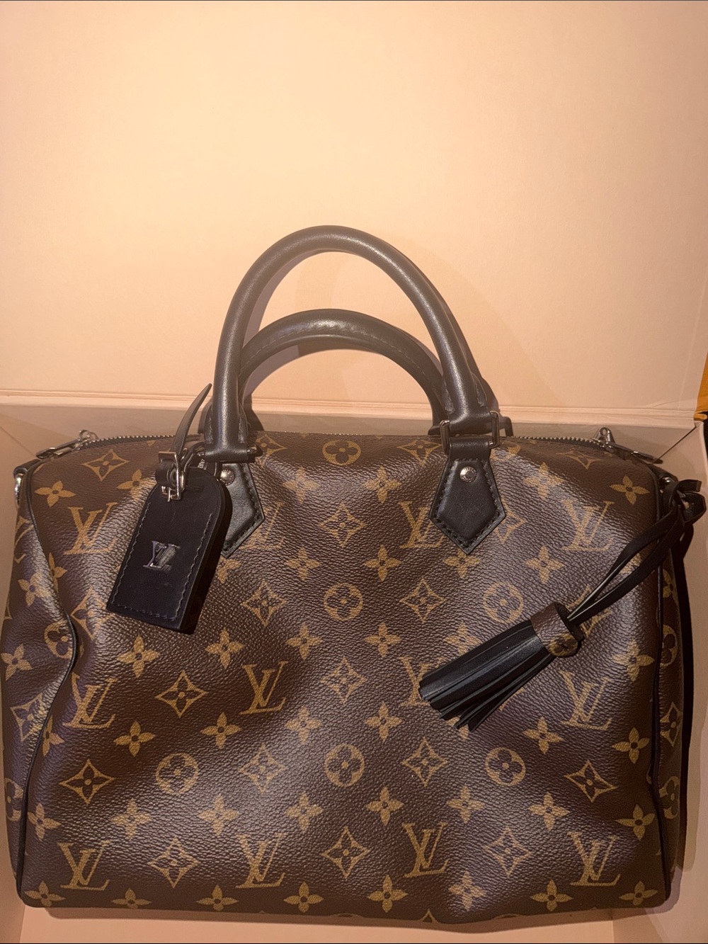 Louis Vuitton Speedy Soft 30 Dark – Monogram Black, style M12243 - Picture 10 of 15